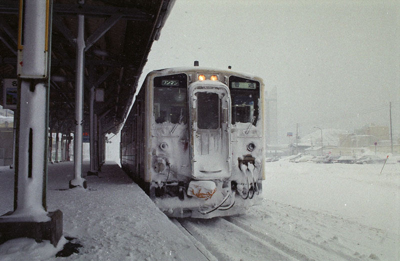 1994　宗谷本線稚内駅　Fuji REALA