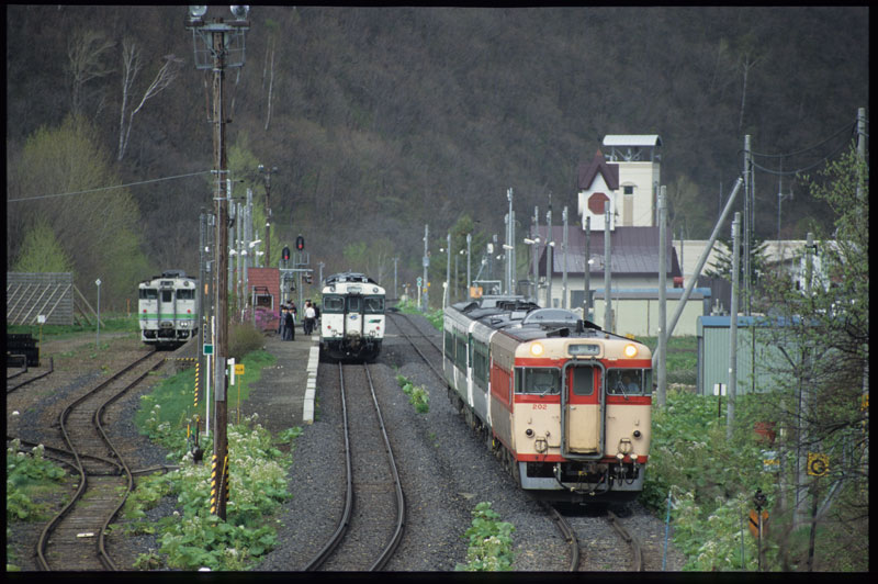 1996.5.25　石北本線白滝駅