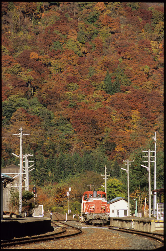 2003.10.27　山田線川内駅